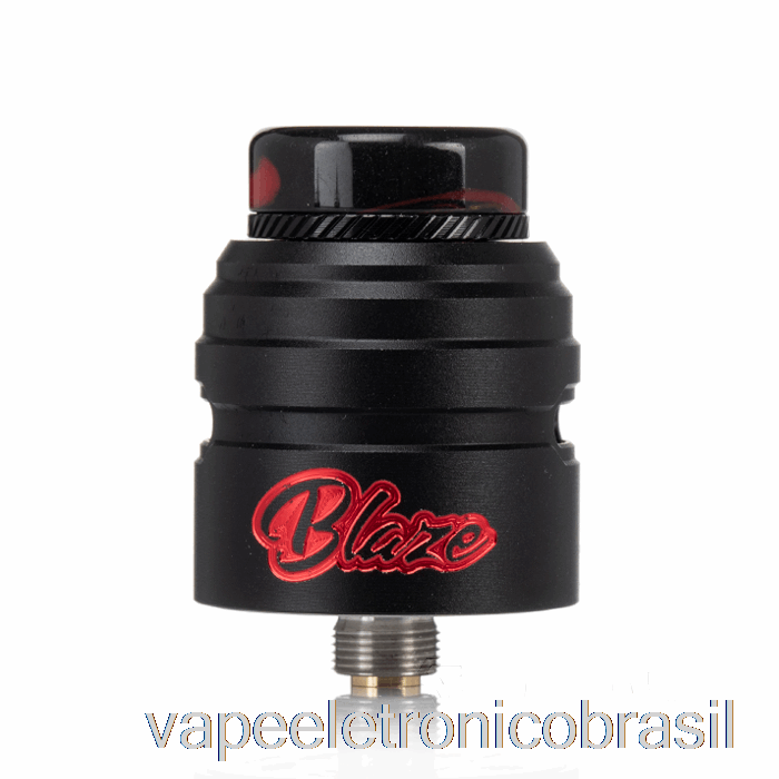 Vape Eletrônico Thunderhead Creations Blaze Solo 24mm BF RDA Lava Black